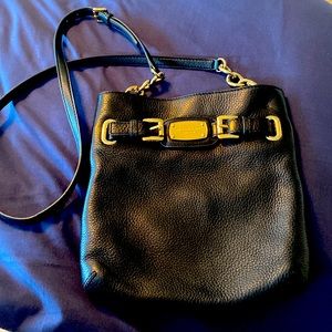Black crossbody Michael Kors purse